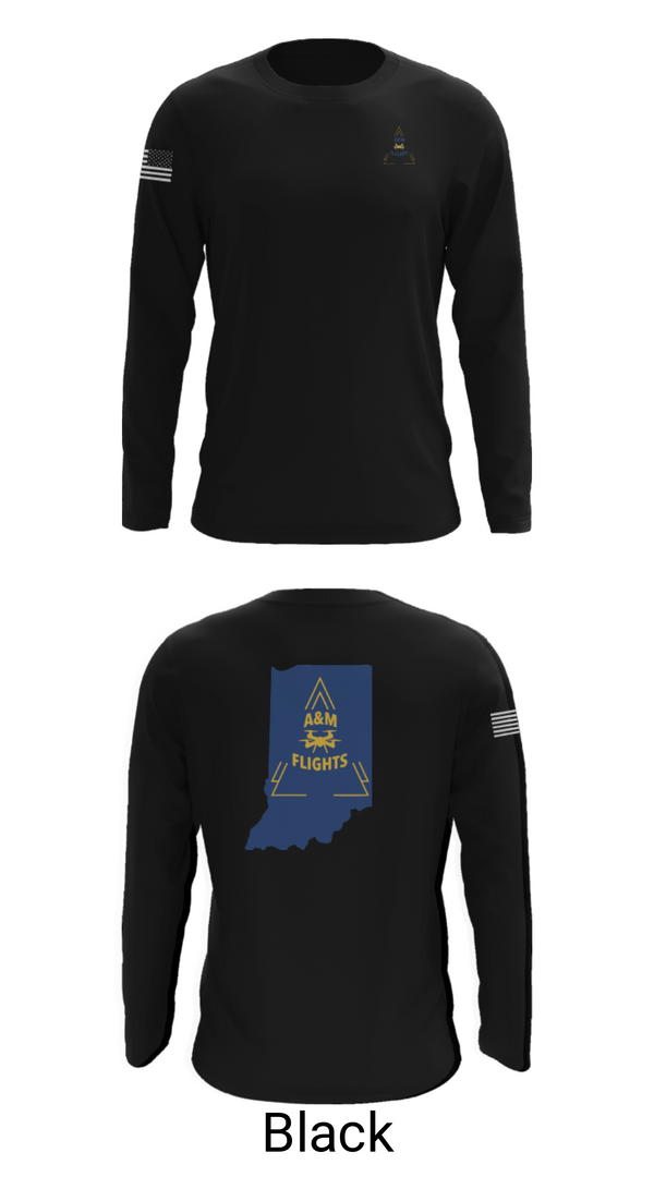 Long Sleeve Performance Shirt, A&M FLIGHTS, , Teamtime, Team time, sublimation, custom sports apparel, team uniforms, spirit wear, spiritwear, sports uniforms, custom shirts, team store, custom team store, fundraiser sports, apparel fundraiser