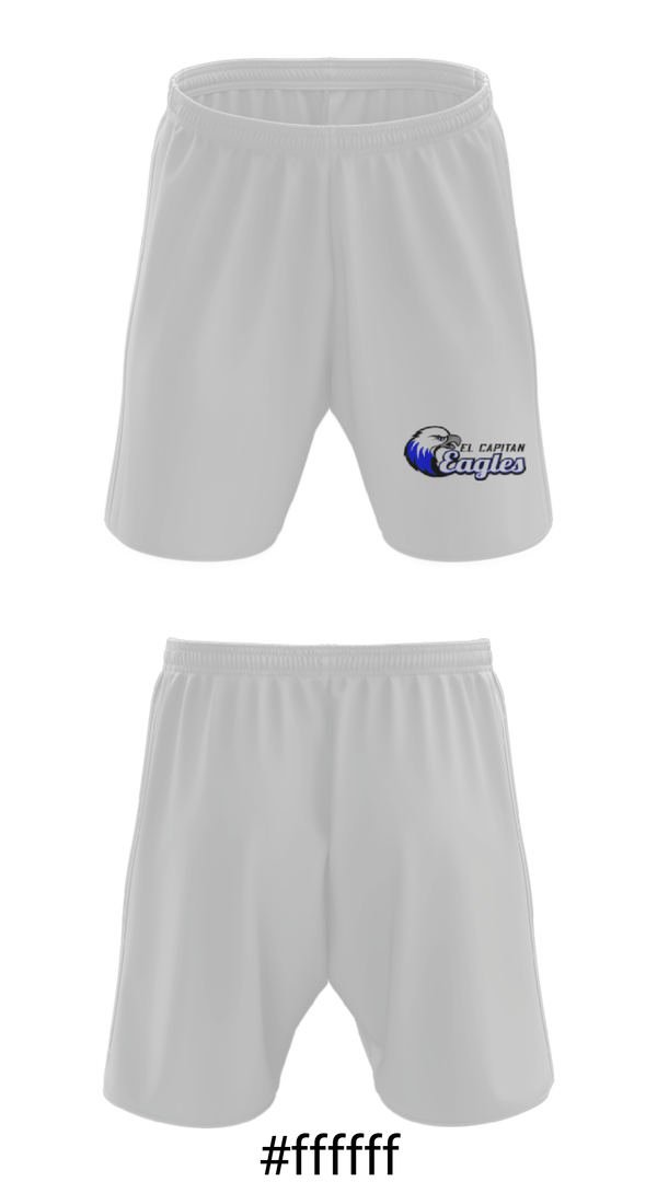 Athletic Shorts With Pockets, El Capitan Public School, Spirit Store, Teamtime, Team time, sublimation, custom sports apparel, team uniforms, spirit wear, spiritwear, sports uniforms, custom shirts, team store, custom team store, fundraiser sports, apparel fundraiser