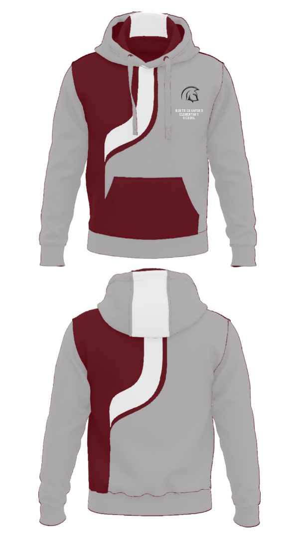 Hoodie, North Crawford Elementary School, Spirit Store, Teamtime, Team time, sublimation, custom sports apparel, team uniforms, spirit wear, spiritwear, sports uniforms, custom shirts, team store, custom team store, fundraiser sports, apparel fundraiser