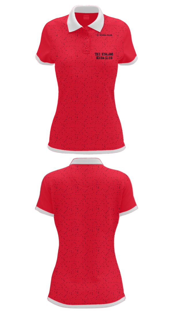 Women's Short Sleeve Performance Polo, The Kyalami Scuba Club, , Teamtime, Team time, sublimation, custom sports apparel, team uniforms, spirit wear, spiritwear, sports uniforms, custom shirts, team store, custom team store, fundraiser sports, apparel fundraiser