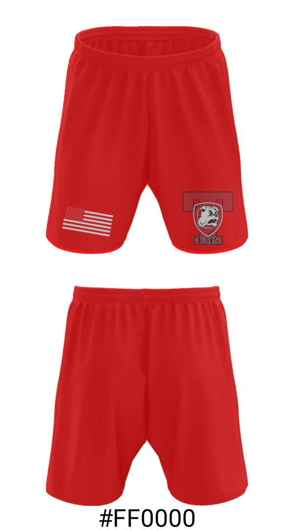 Athletic Shorts With Pockets, Thomasville Middle School, Spirit Store, Teamtime, Team time, sublimation, custom sports apparel, team uniforms, spirit wear, spiritwear, sports uniforms, custom shirts, team store, custom team store, fundraiser sports, apparel fundraiser
