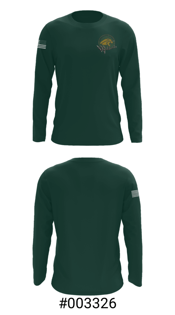 Long Sleeve Performance Shirt, Southeastern Randolph Middle School, Spirit Store, Teamtime, Team time, sublimation, custom sports apparel, team uniforms, spirit wear, spiritwear, sports uniforms, custom shirts, team store, custom team store, fundraiser sports, apparel fundraiser