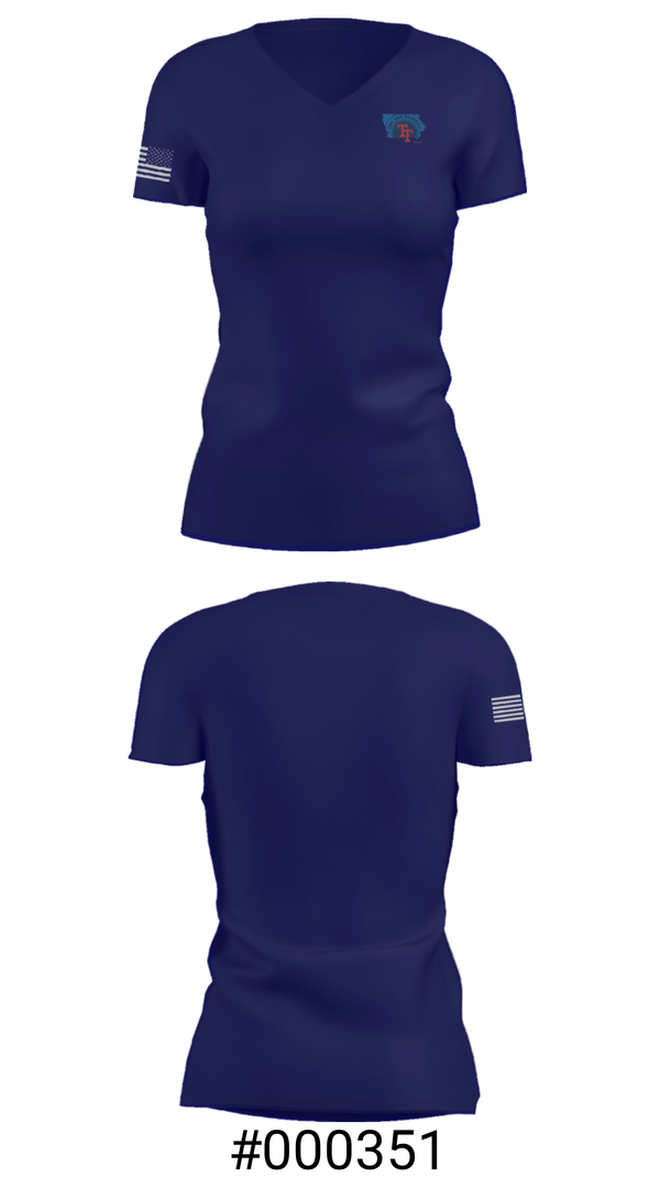 Women's Short Sleeve Vneck Shirt, Top Tier Iowa, Baseball, Teamtime, Team time, sublimation, custom sports apparel, team uniforms, spirit wear, spiritwear, sports uniforms, custom shirts, team store, custom team store, fundraiser sports, apparel fundraiser