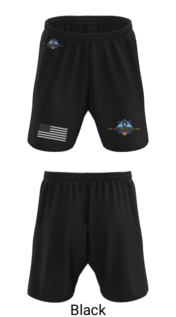 Athletic Shorts With Pockets, HN Heating & Cooling, , Teamtime, Team time, sublimation, custom sports apparel, team uniforms, spirit wear, spiritwear, sports uniforms, custom shirts, team store, custom team store, fundraiser sports, apparel fundraiser