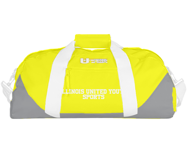 Duffle Bag, Illinois United Youth Sports, Spirit Store, Teamtime, Team time, sublimation, custom sports apparel, team uniforms, spirit wear, spiritwear, sports uniforms, custom shirts, team store, custom team store, fundraiser sports, apparel fundraiser