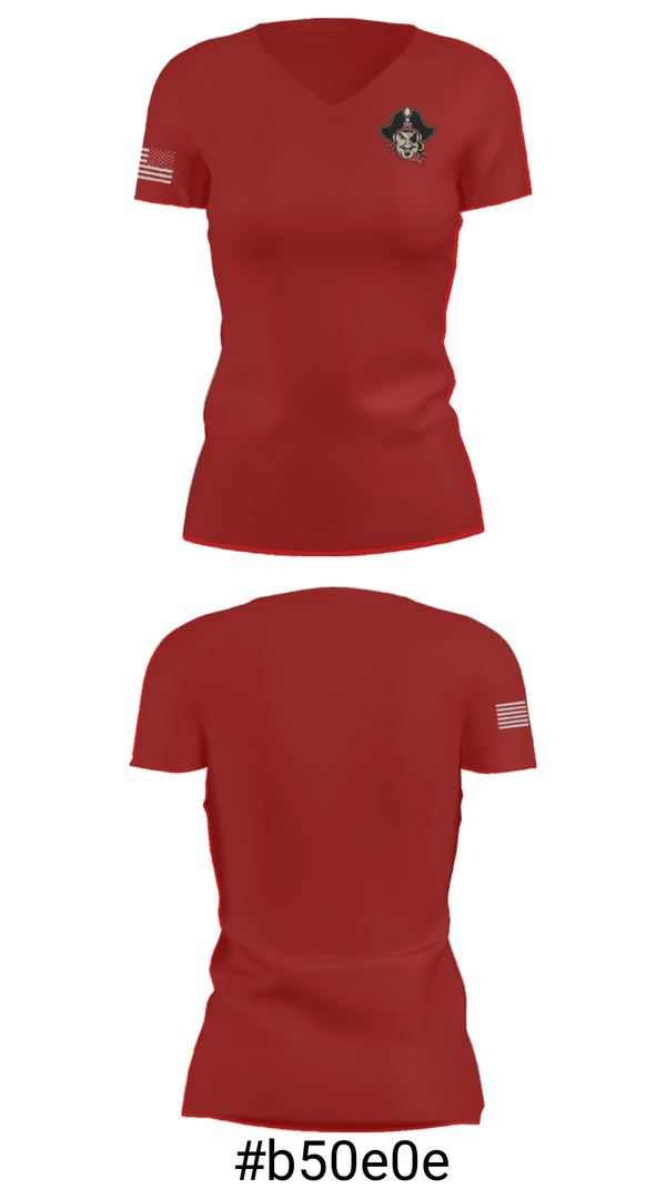 Women's Short Sleeve Vneck Shirt, Hampshire Regional High School Gymnastics, Spirit Store, Teamtime, Team time, sublimation, custom sports apparel, team uniforms, spirit wear, spiritwear, sports uniforms, custom shirts, team store, custom team store, fundraiser sports, apparel fundraiser