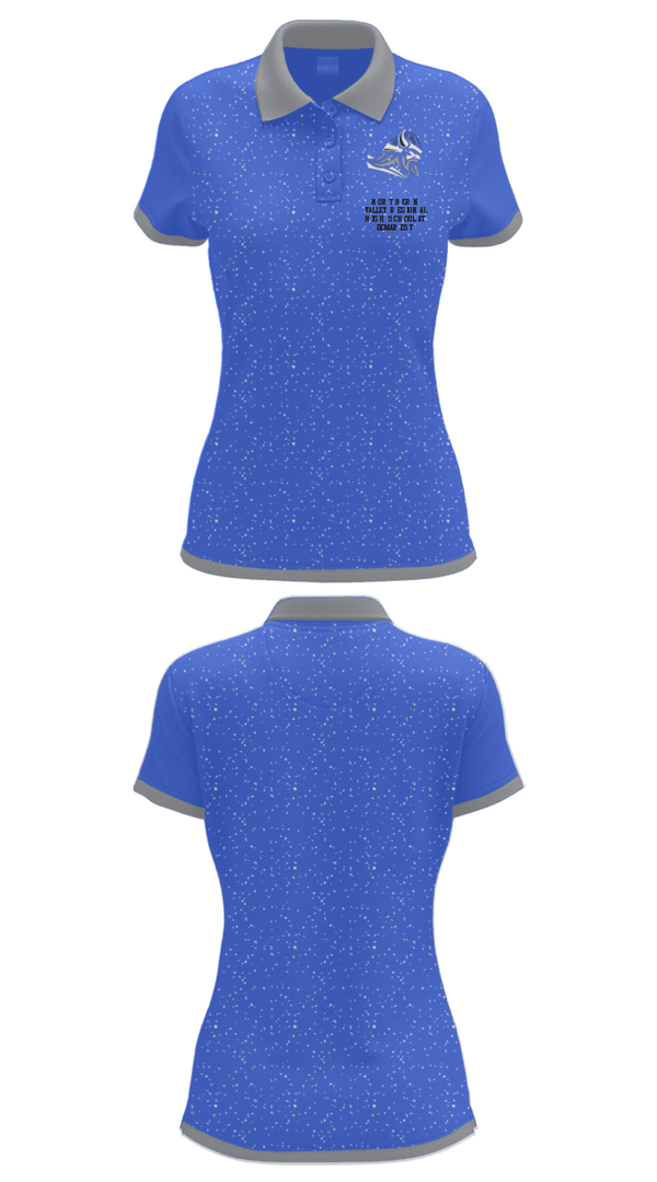 Women's Short Sleeve Performance Polo, Northern Valley Regional High School At Demarest, Women's Basketball, Teamtime, Team time, sublimation, custom sports apparel, team uniforms, spirit wear, spiritwear, sports uniforms, custom shirts, team store, custom team store, fundraiser sports, apparel fundraiser