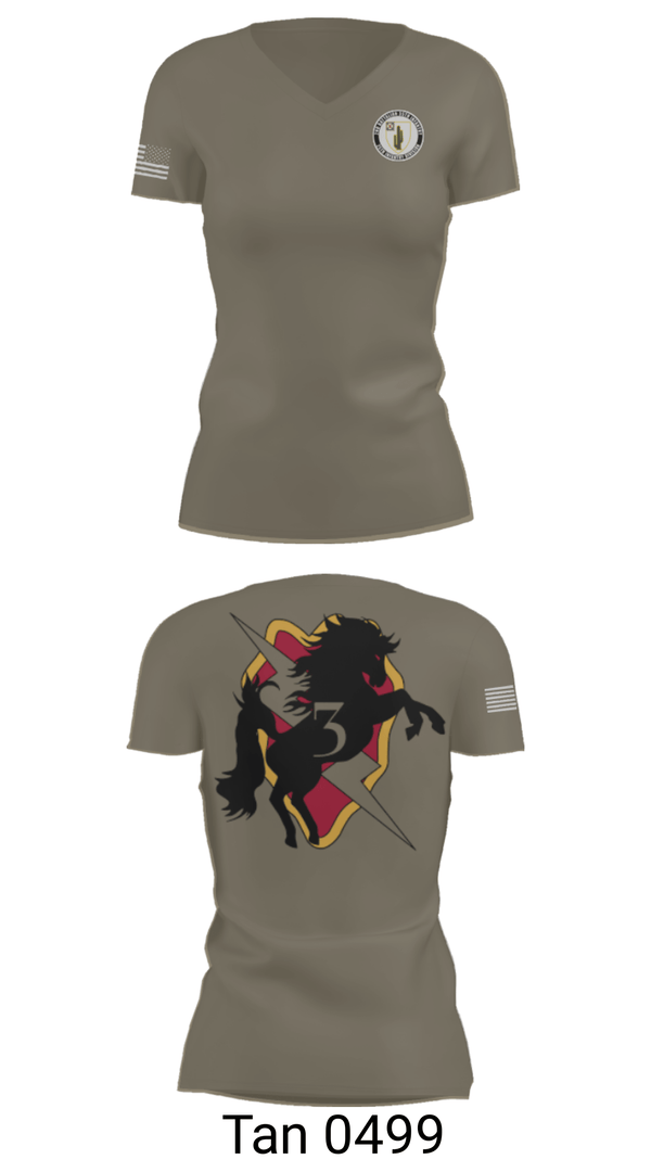 Women's Short Sleeve Vneck Shirt, , Army, Teamtime, Team time, sublimation, custom sports apparel, team uniforms, spirit wear, spiritwear, sports uniforms, custom shirts, team store, custom team store, fundraiser sports, apparel fundraiser