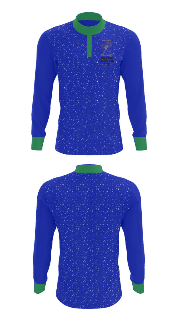 Quarter Zip Jacket, Hugoton Wrestling Club, Wrestling, Teamtime, Team time, sublimation, custom sports apparel, team uniforms, spirit wear, spiritwear, sports uniforms, custom shirts, team store, custom team store, fundraiser sports, apparel fundraiser