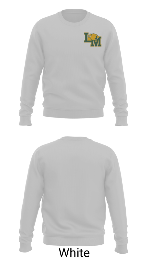 Crew Neck Sweatshirt, Little Miami Panthers, Men's Lacrosse, Teamtime, Team time, sublimation, custom sports apparel, team uniforms, spirit wear, spiritwear, sports uniforms, custom shirts, team store, custom team store, fundraiser sports, apparel fundraiser