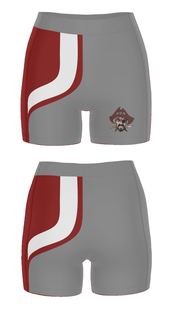 Women's Compression Shorts, Red Bank Regional High School Basketball, Women's Basketball, Teamtime, Team time, sublimation, custom sports apparel, team uniforms, spirit wear, spiritwear, sports uniforms, custom shirts, team store, custom team store, fundraiser sports, apparel fundraiser