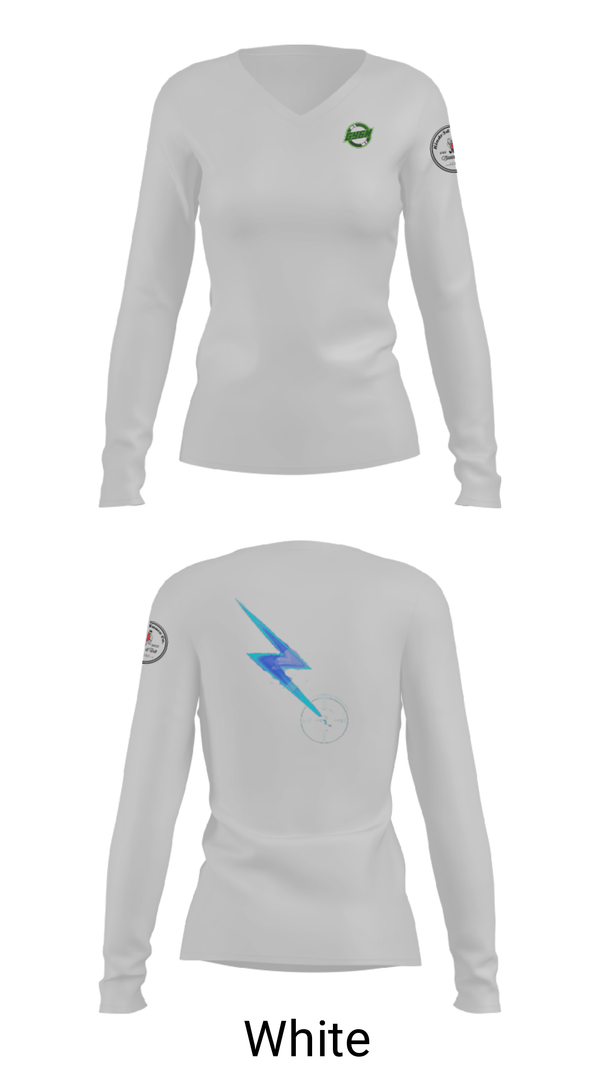 Women's Long Sleeve Vneck Shirt, STRIKERZ, E-Sports, Teamtime, Team time, sublimation, custom sports apparel, team uniforms, spirit wear, spiritwear, sports uniforms, custom shirts, team store, custom team store, fundraiser sports, apparel fundraiser