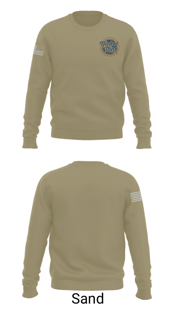 Crew Neck Sweatshirt, , Army, Teamtime, Team time, sublimation, custom sports apparel, team uniforms, spirit wear, spiritwear, sports uniforms, custom shirts, team store, custom team store, fundraiser sports, apparel fundraiser