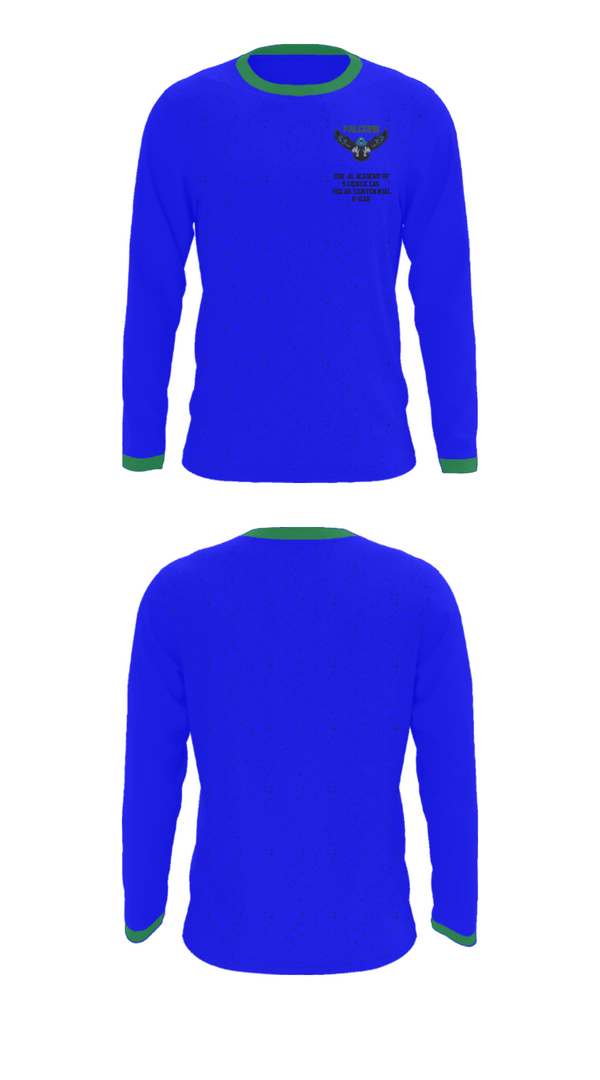 Long Sleeve Performance Shirt, Coral Academy Of Science Las Vegas Centennial Hills, Spirit Store, Teamtime, Team time, sublimation, custom sports apparel, team uniforms, spirit wear, spiritwear, sports uniforms, custom shirts, team store, custom team store, fundraiser sports, apparel fundraiser