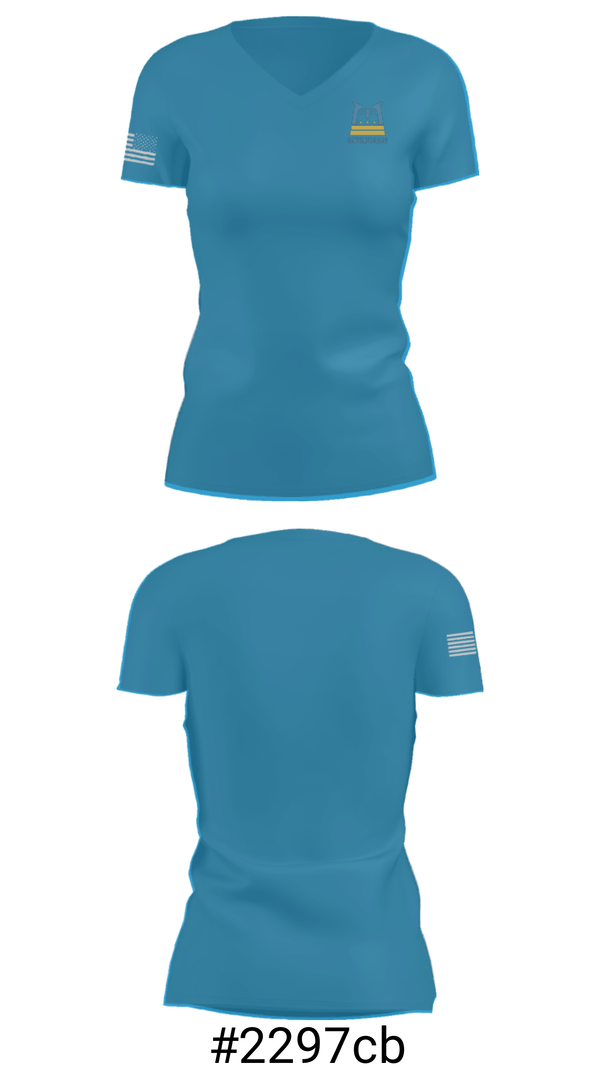 Women's Short Sleeve Vneck Shirt, Meridian Public Charter School Basketball, Men's Basketball, Teamtime, Team time, sublimation, custom sports apparel, team uniforms, spirit wear, spiritwear, sports uniforms, custom shirts, team store, custom team store, fundraiser sports, apparel fundraiser