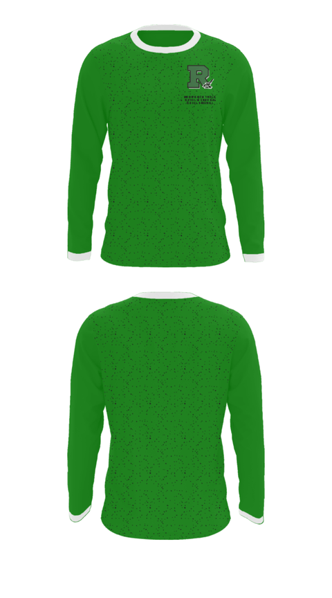 Long Sleeve Performance Shirt, Rapoport Academy Public School-Meyer High School Basketball, Women's Basketball, Teamtime, Team time, sublimation, custom sports apparel, team uniforms, spirit wear, spiritwear, sports uniforms, custom shirts, team store, custom team store, fundraiser sports, apparel fundraiser