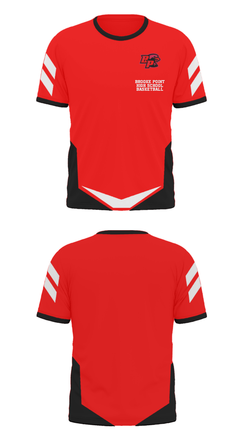 Short Sleeve Performance Polo, Brooke Point High School Basketball, Men's Basketball, Teamtime, Team time, sublimation, custom sports apparel, team uniforms, spirit wear, spiritwear, sports uniforms, custom shirts, team store, custom team store, fundraiser sports, apparel fundraiser