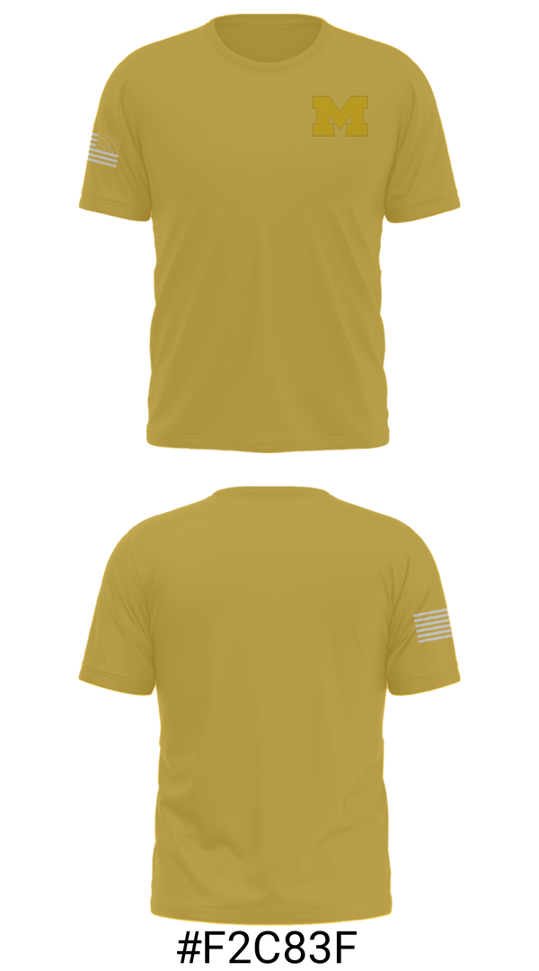 Short Sleeve Performance Shirt, University of Michigan Gymnastics, Men's Basketball, Teamtime, Team time, sublimation, custom sports apparel, team uniforms, spirit wear, spiritwear, sports uniforms, custom shirts, team store, custom team store, fundraiser sports, apparel fundraiser