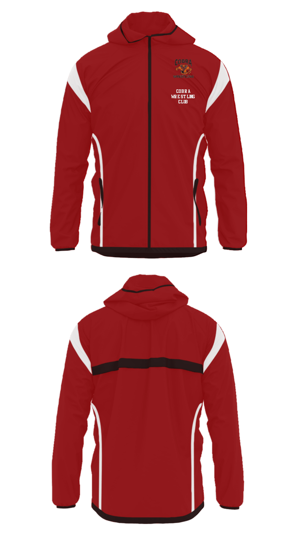 Windbreaker, Cobra Wrestling Club, Wrestling, Teamtime, Team time, sublimation, custom sports apparel, team uniforms, spirit wear, spiritwear, sports uniforms, custom shirts, team store, custom team store, fundraiser sports, apparel fundraiser