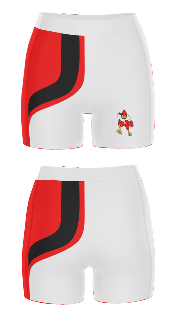 Women's Compression Shorts, Henry-Senachwine Grade School, Spirit Store, Teamtime, Team time, sublimation, custom sports apparel, team uniforms, spirit wear, spiritwear, sports uniforms, custom shirts, team store, custom team store, fundraiser sports, apparel fundraiser