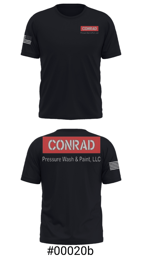 Short Sleeve Performance Shirt, Conrad Pressure Wash & Paint, , Teamtime, Team time, sublimation, custom sports apparel, team uniforms, spirit wear, spiritwear, sports uniforms, custom shirts, team store, custom team store, fundraiser sports, apparel fundraiser