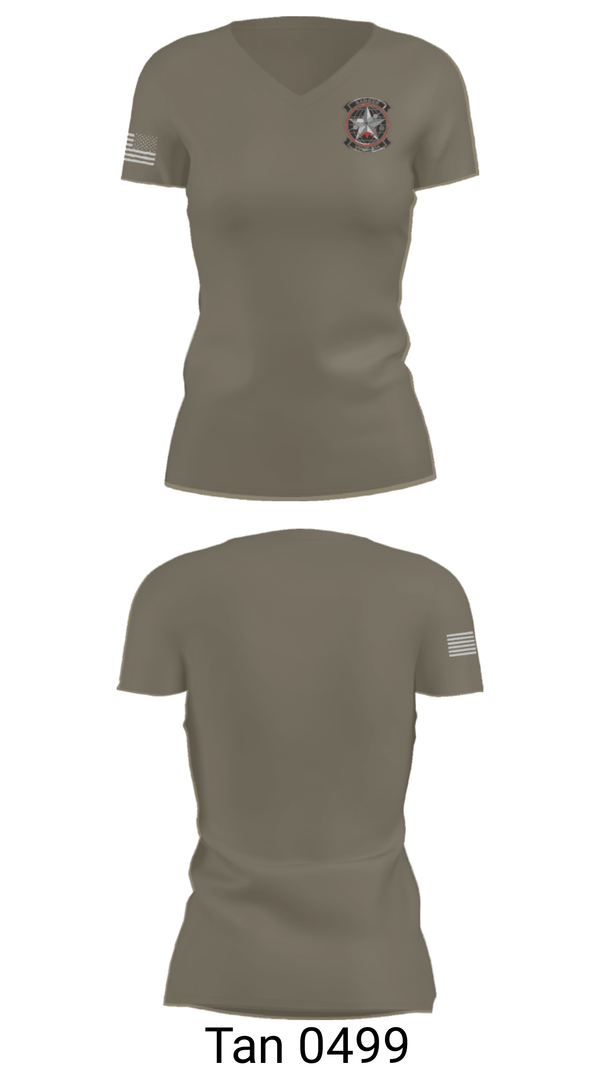 Women's Short Sleeve Vneck Shirt, VMGR-234, Marines, Teamtime, Team time, sublimation, custom sports apparel, team uniforms, spirit wear, spiritwear, sports uniforms, custom shirts, team store, custom team store, fundraiser sports, apparel fundraiser