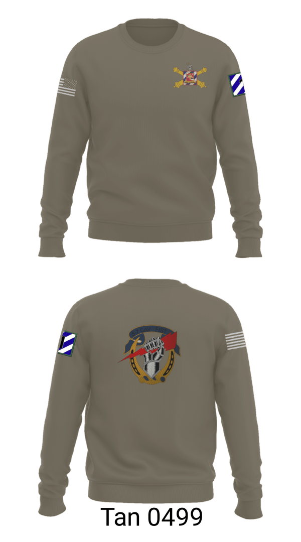 Crew Neck Sweatshirt, , Army, Teamtime, Team time, sublimation, custom sports apparel, team uniforms, spirit wear, spiritwear, sports uniforms, custom shirts, team store, custom team store, fundraiser sports, apparel fundraiser