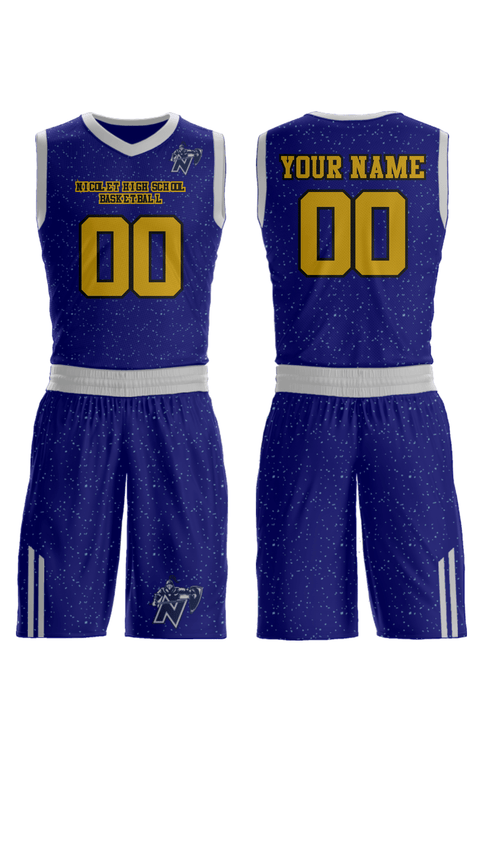 Womens Reversible Basketball Jersey, Nicolet High School Basketball, Women's Basketball, Teamtime, Team time, sublimation, custom sports apparel, team uniforms, spirit wear, spiritwear, sports uniforms, custom shirts, team store, custom team store, fundraiser sports, apparel fundraiser