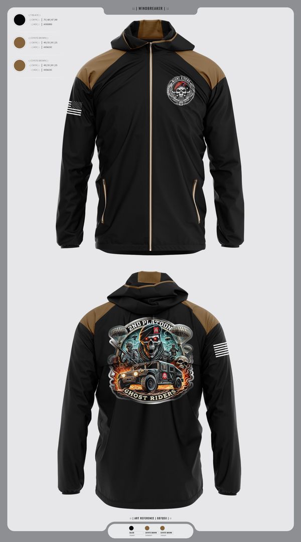 Windbreaker, Ghost Riders, , Teamtime, Team time, sublimation, custom sports apparel, team uniforms, spirit wear, spiritwear, sports uniforms, custom shirts, team store, custom team store, fundraiser sports, apparel fundraiser