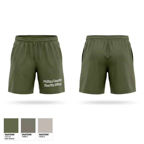 Athletic Shorts With Pockets, Phillips County Sheriff's Office, Police, Teamtime, Team time, sublimation, custom sports apparel, team uniforms, spirit wear, spiritwear, sports uniforms, custom shirts, team store, custom team store, fundraiser sports, apparel fundraiser