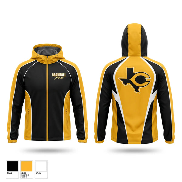 Windbreaker, Crandall Pirates, Cross Country, Teamtime, Team time, sublimation, custom sports apparel, team uniforms, spirit wear, spiritwear, sports uniforms, custom shirts, team store, custom team store, fundraiser sports, apparel fundraiser