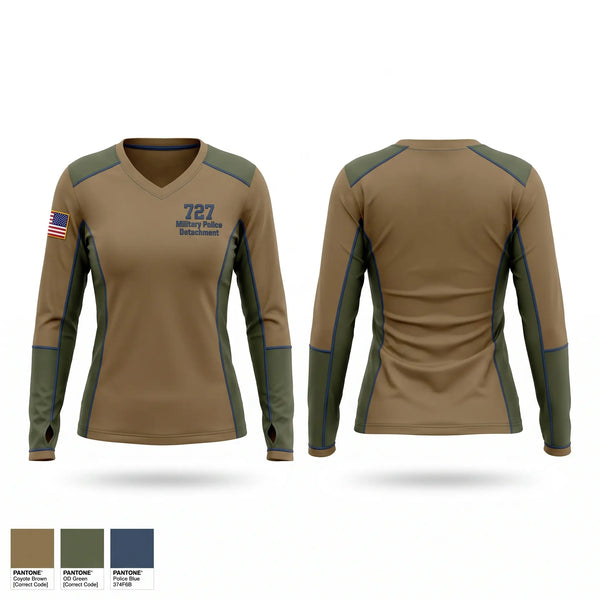 Old School Cotton Feel Shirt, 727 Military Police Detachment, National Guard, Teamtime, Team time, sublimation, custom sports apparel, team uniforms, spirit wear, spiritwear, sports uniforms, custom shirts, team store, custom team store, fundraiser sports, apparel fundraiser