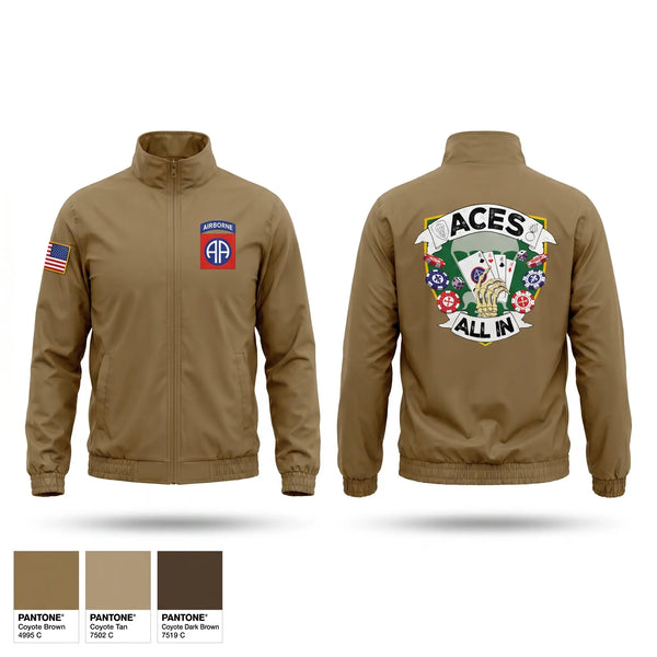 Windbreaker, 82ND DSTB, Army, Teamtime, Team time, sublimation, custom sports apparel, team uniforms, spirit wear, spiritwear, sports uniforms, custom shirts, team store, custom team store, fundraiser sports, apparel fundraiser