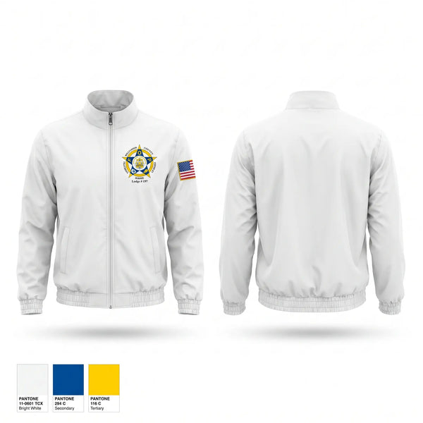 Windbreaker, Williamson County Fraternal Order of Police, Police, Teamtime, Team time, sublimation, custom sports apparel, team uniforms, spirit wear, spiritwear, sports uniforms, custom shirts, team store, custom team store, fundraiser sports, apparel fundraiser