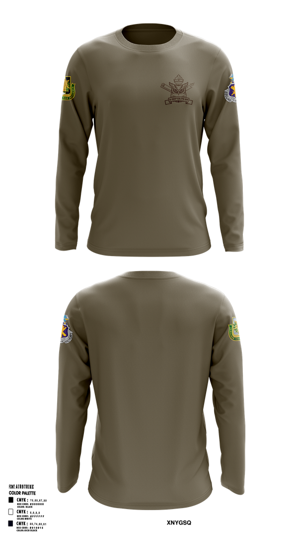 Long Sleeve Performance Shirt, 4th/104th BN (CA/PO), , Teamtime, Team time, sublimation, custom sports apparel, team uniforms, spirit wear, spiritwear, sports uniforms, custom shirts, team store, custom team store, fundraiser sports, apparel fundraiser