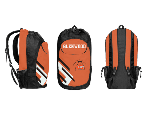 Gear Bag, Glenwood, Men's Basketball, Teamtime, Team time, sublimation, custom sports apparel, team uniforms, spirit wear, spiritwear, sports uniforms, custom shirts, team store, custom team store, fundraiser sports, apparel fundraiser