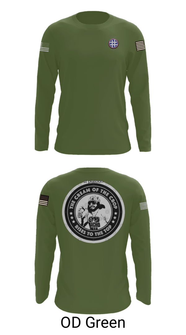 Long Sleeve Performance Shirt, 263rd QM, Army, Teamtime, Team time, sublimation, custom sports apparel, team uniforms, spirit wear, spiritwear, sports uniforms, custom shirts, team store, custom team store, fundraiser sports, apparel fundraiser