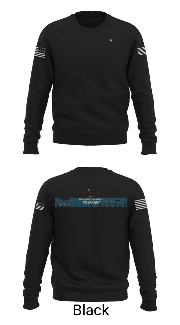 Crew Neck Sweatshirt, The Watering Hole at FFHQ, , Teamtime, Team time, sublimation, custom sports apparel, team uniforms, spirit wear, spiritwear, sports uniforms, custom shirts, team store, custom team store, fundraiser sports, apparel fundraiser