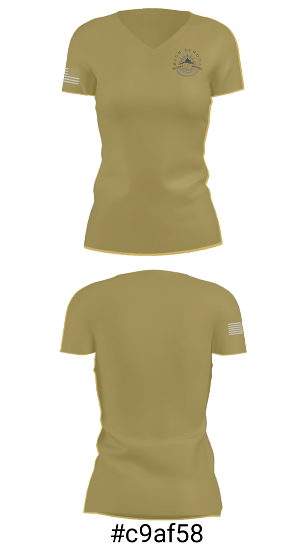 Women's Short Sleeve Vneck Shirt, Pagosa Springs High School Basketball, Women's Basketball, Teamtime, Team time, sublimation, custom sports apparel, team uniforms, spirit wear, spiritwear, sports uniforms, custom shirts, team store, custom team store, fundraiser sports, apparel fundraiser