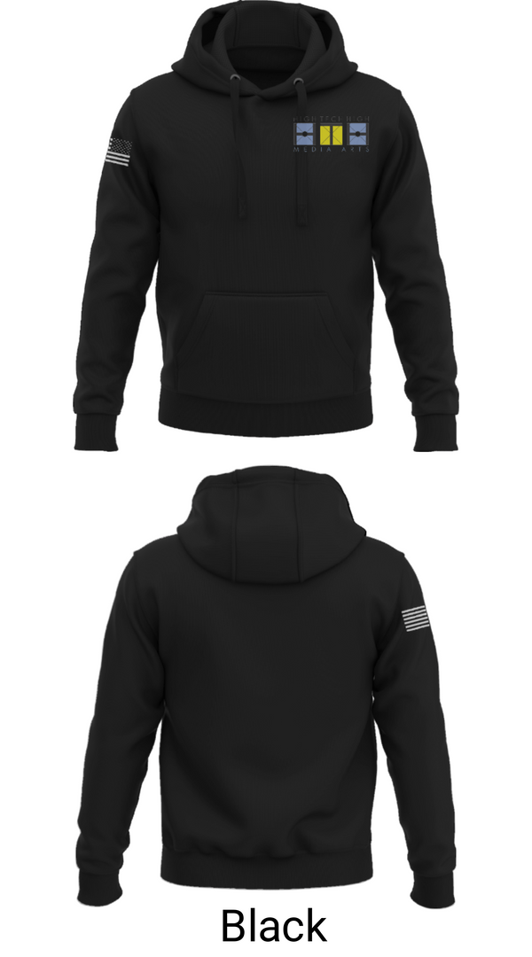 Hoodie, High Tech High Media Arts, Spirit Store, Teamtime, Team time, sublimation, custom sports apparel, team uniforms, spirit wear, spiritwear, sports uniforms, custom shirts, team store, custom team store, fundraiser sports, apparel fundraiser