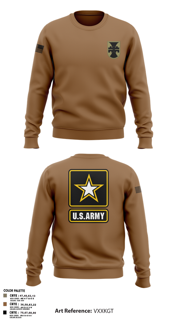 Crew Neck Sweatshirt, 702nd eng, , Teamtime, Team time, sublimation, custom sports apparel, team uniforms, spirit wear, spiritwear, sports uniforms, custom shirts, team store, custom team store, fundraiser sports, apparel fundraiser