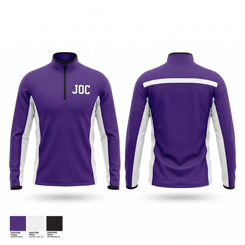 Quarter Zip Jacket, JOC, , Teamtime, Team time, sublimation, custom sports apparel, team uniforms, spirit wear, spiritwear, sports uniforms, custom shirts, team store, custom team store, fundraiser sports, apparel fundraiser