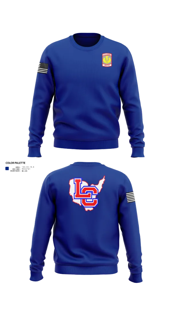 Crew Neck Sweatshirt, Lewis County Lions, , Teamtime, Team time, sublimation, custom sports apparel, team uniforms, spirit wear, spiritwear, sports uniforms, custom shirts, team store, custom team store, fundraiser sports, apparel fundraiser