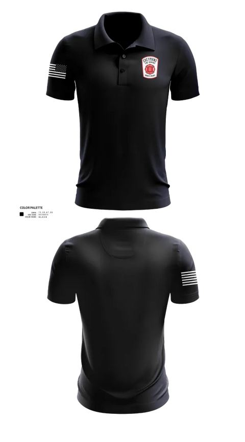 Short Sleeve Performance Polo, Coeymans Fire Co. #1, , Teamtime, Team time, sublimation, custom sports apparel, team uniforms, spirit wear, spiritwear, sports uniforms, custom shirts, team store, custom team store, fundraiser sports, apparel fundraiser