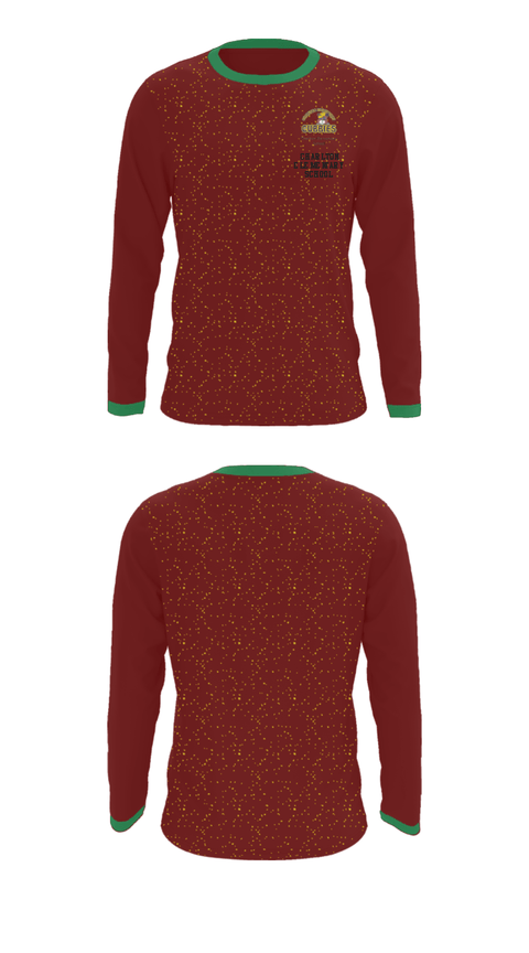 Long Sleeve Performance Shirt, Charlton Elementary School, Spirit Store, Teamtime, Team time, sublimation, custom sports apparel, team uniforms, spirit wear, spiritwear, sports uniforms, custom shirts, team store, custom team store, fundraiser sports, apparel fundraiser