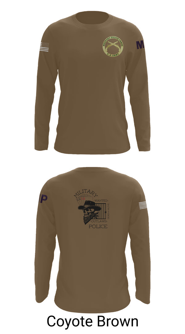 Long Sleeve Performance Shirt, 3RD PLATOON OUTLAWS, Army, Teamtime, Team time, sublimation, custom sports apparel, team uniforms, spirit wear, spiritwear, sports uniforms, custom shirts, team store, custom team store, fundraiser sports, apparel fundraiser