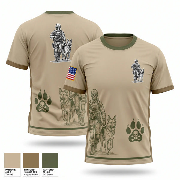 Old School Cotton Feel Shirt, 39 SFS K9, Air Force, Teamtime, Team time, sublimation, custom sports apparel, team uniforms, spirit wear, spiritwear, sports uniforms, custom shirts, team store, custom team store, fundraiser sports, apparel fundraiser