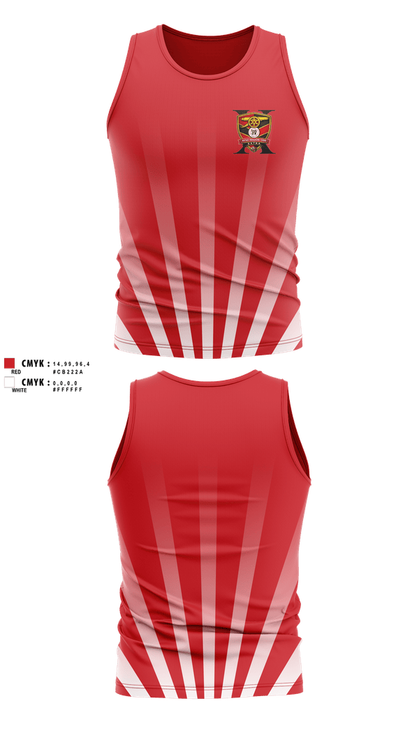 Tank Top, Region 1398 Arsenal, Men's Soccer, Teamtime, Team time, sublimation, custom sports apparel, team uniforms, spirit wear, spiritwear, sports uniforms, custom shirts, team store, custom team store, fundraiser sports, apparel fundraiser