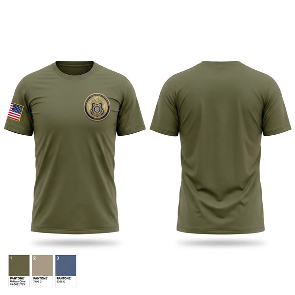 Old School Cotton Feel Shirt, DFA-OAL Division of Investigations & Enforcement, Police, Teamtime, Team time, sublimation, custom sports apparel, team uniforms, spirit wear, spiritwear, sports uniforms, custom shirts, team store, custom team store, fundraiser sports, apparel fundraiser