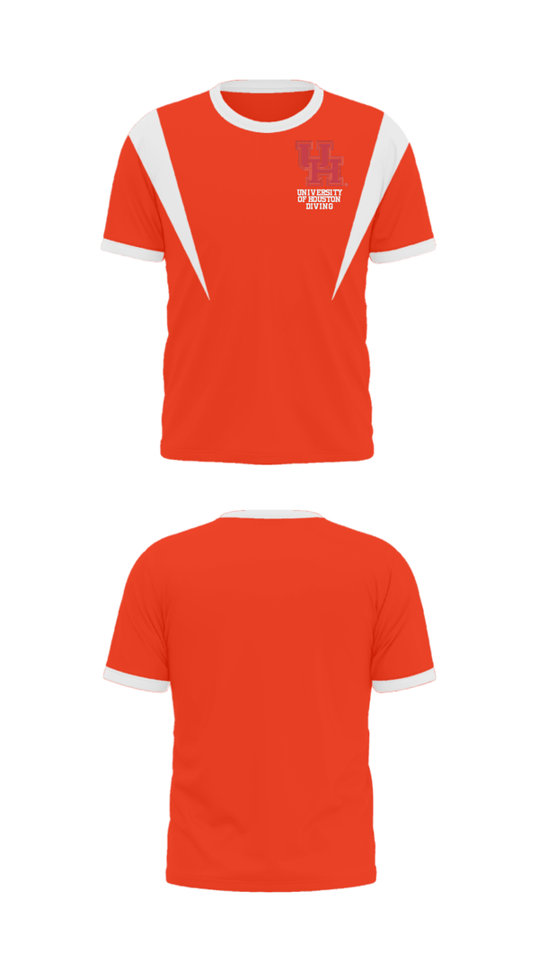 Short Sleeve Performance Shirt, University Of Houston Diving, Spirit Store, Teamtime, Team time, sublimation, custom sports apparel, team uniforms, spirit wear, spiritwear, sports uniforms, custom shirts, team store, custom team store, fundraiser sports, apparel fundraiser
